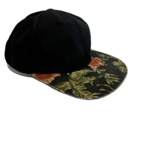 American Eagle Outfitters Adjustable Floral and Black Cap Hat - Picture 3 of 5